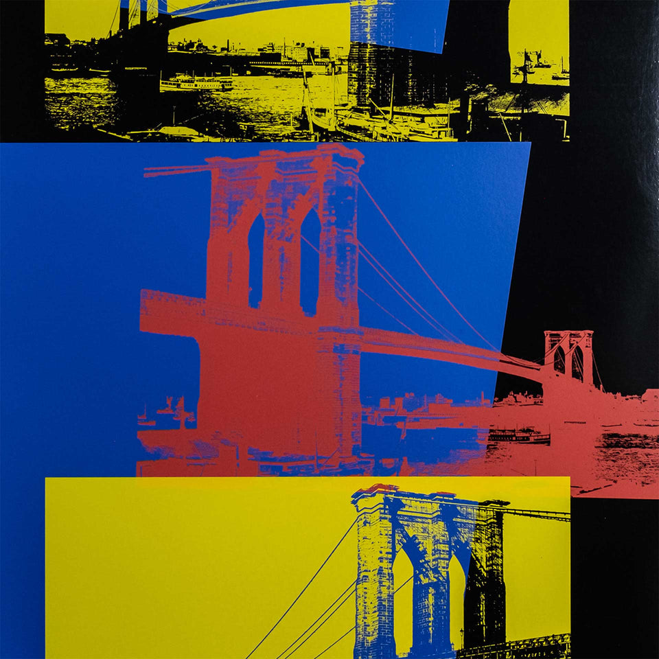 Brooklyn Bridge Wallpaper by Andy Warhol x Flavor Paper