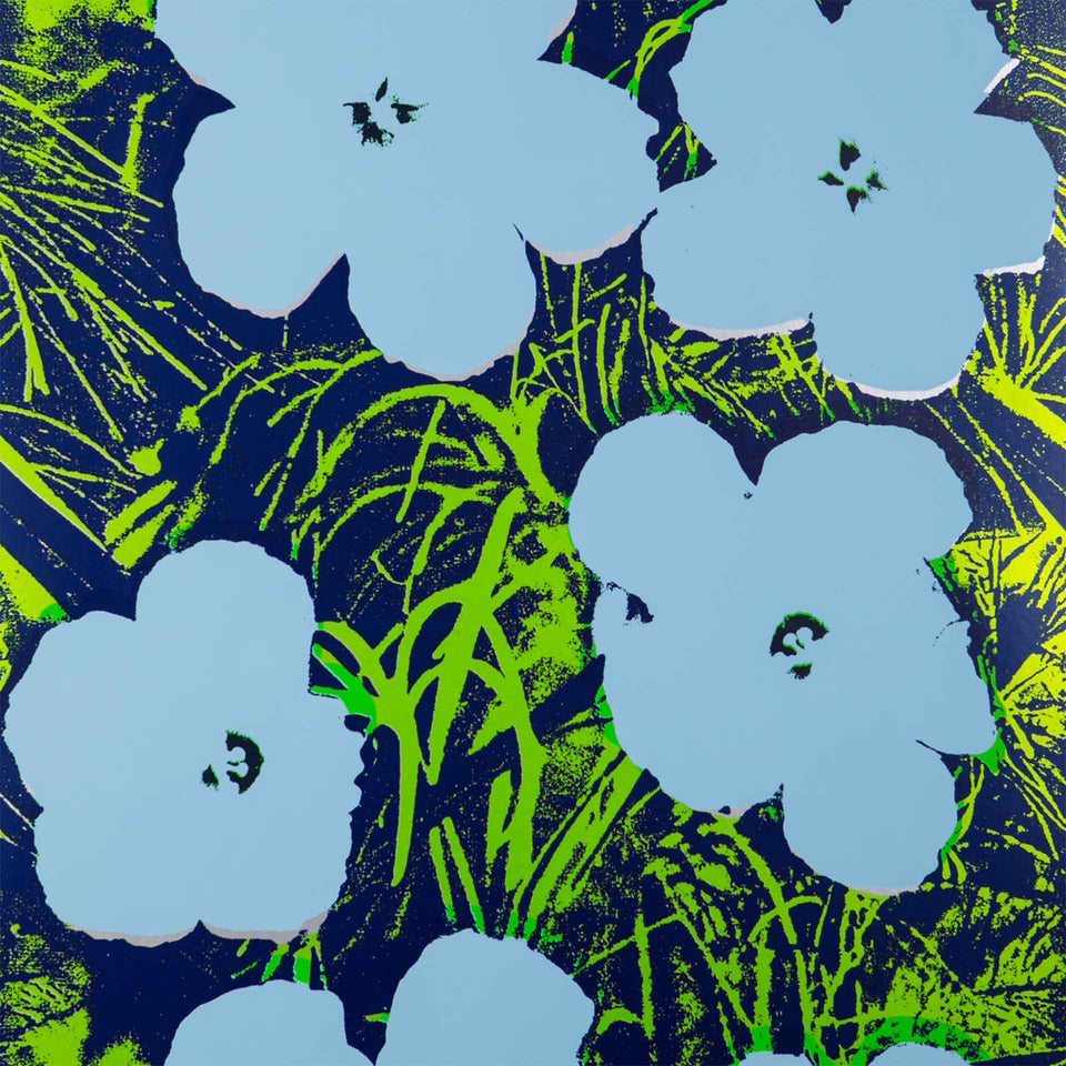 Flowers Wallpaper by Andy Warhol x Flavor Paper
