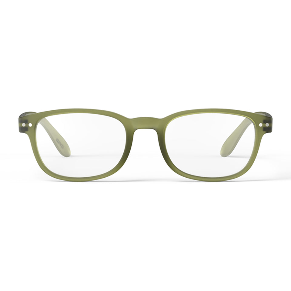 Tailor Green #B Reading Glasses by Izipizi - Velvet Club Limited Edition