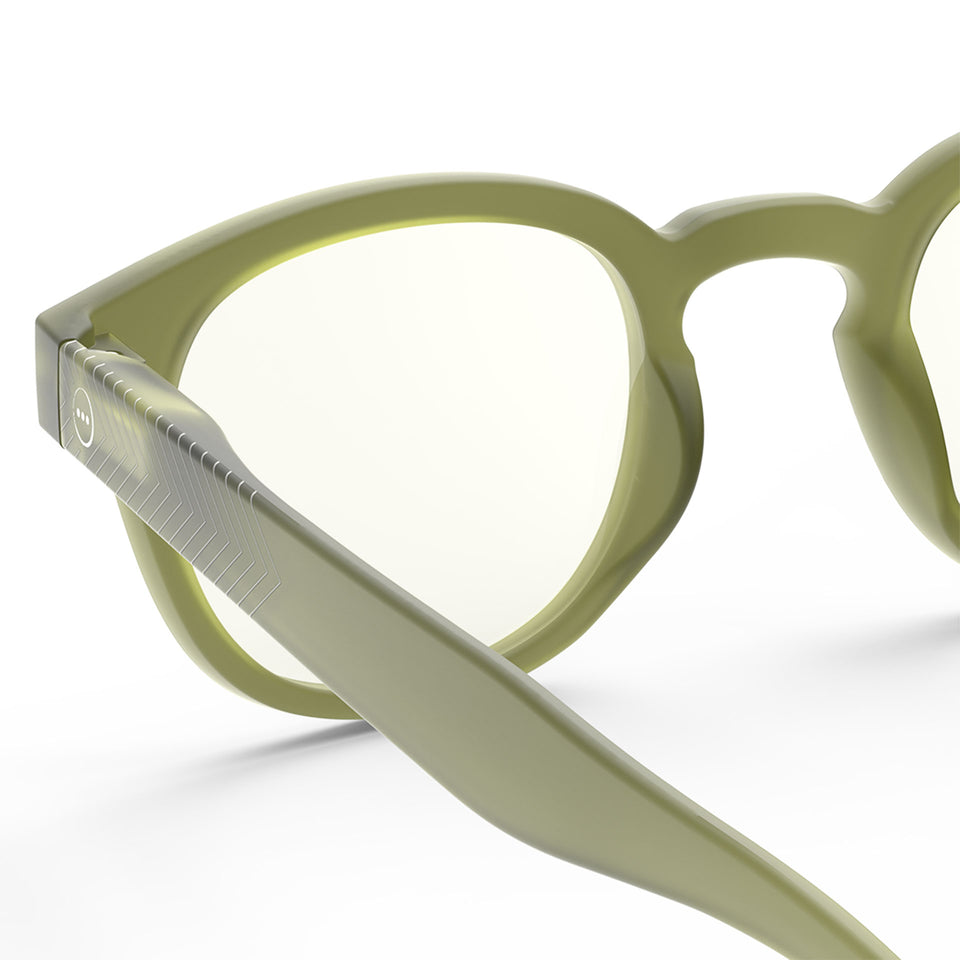 Tailor Green #C Screen Glasses by Izipizi - Velvet Club Limited Edition