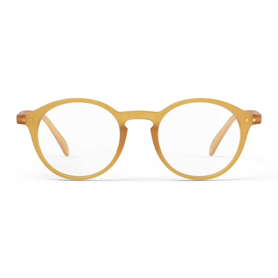 a pair of yellow reading glasses from izipizi France