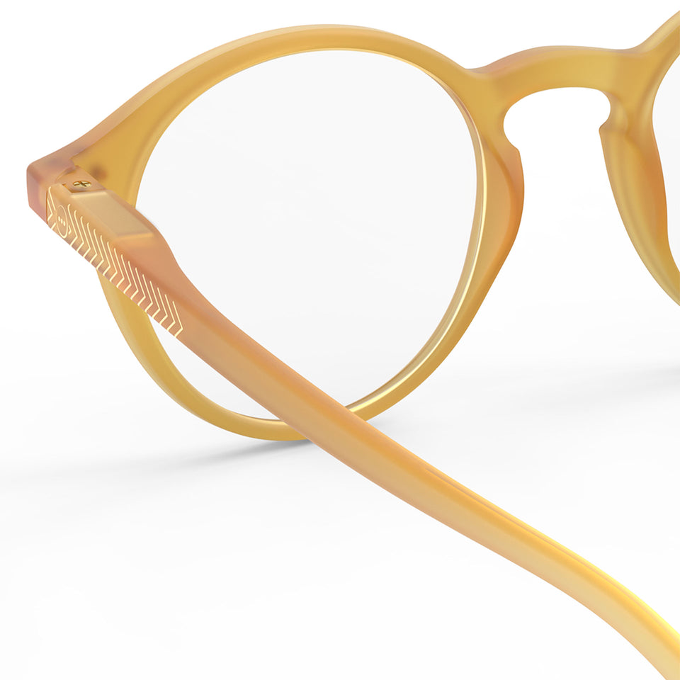 a pair of yellow reading glasses from izipizi France