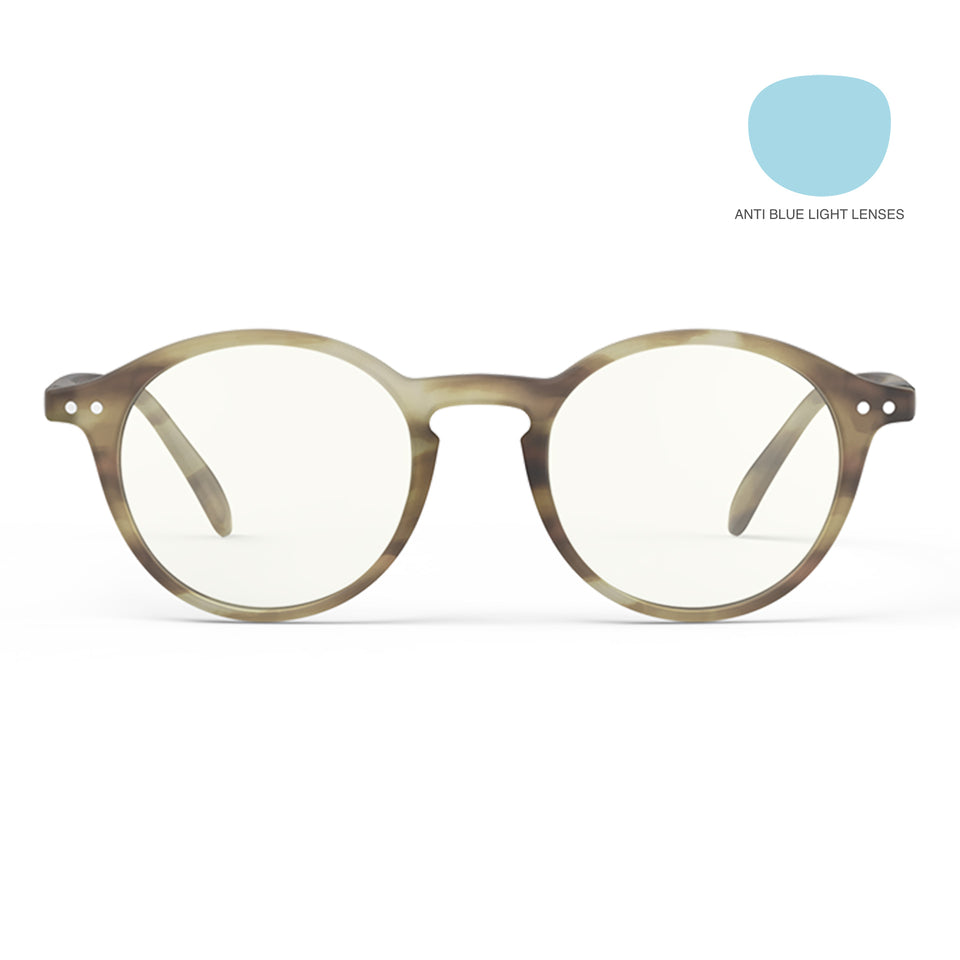 Smoky Brown #D Screen Glasses by Izipizi - Velvet Club Limited Edition