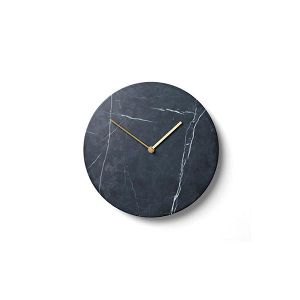 Black Marble Clock by Norm Architects for Menu - Vertigo Home