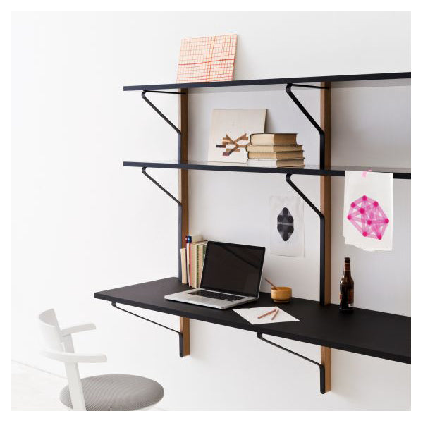 Kaari Wall Shelf with Desk REB 010 by Ronan & Erwan Bouroullec for Artek