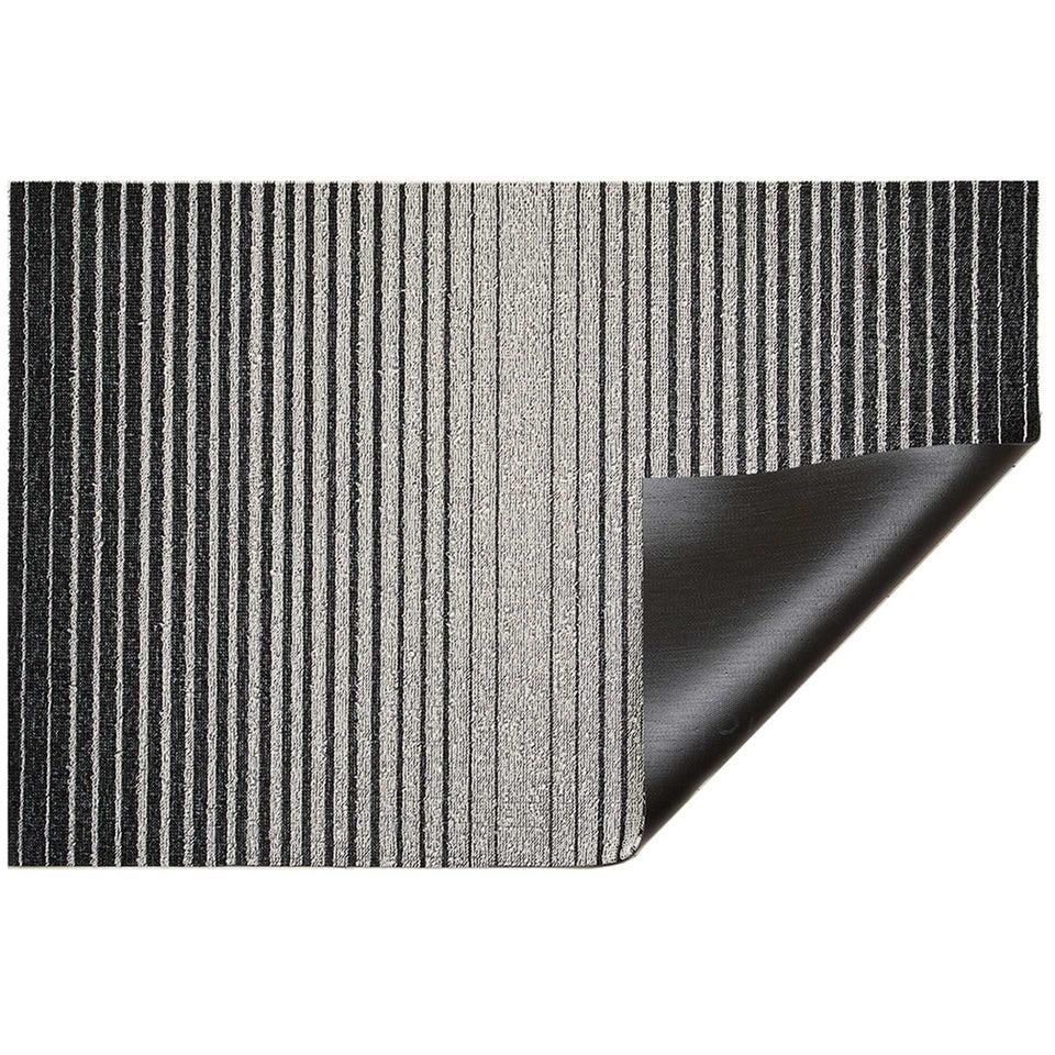 Black & White Domino Shag Mat by Chilewich
