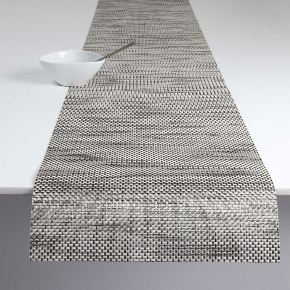 Oyster Basketweave Placemats & Runner by Chilewich