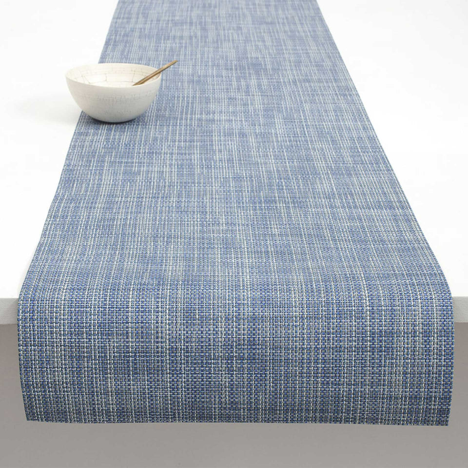 Chambray Mini Basketweave Placemats & Runner by Chilewich
