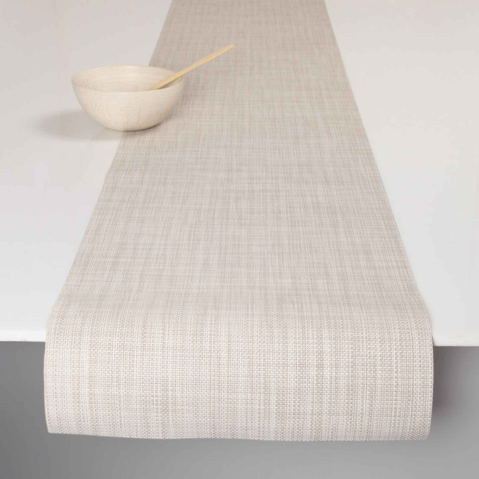 Parchment Mini Basketweave Placemats & Runner by Chilewich