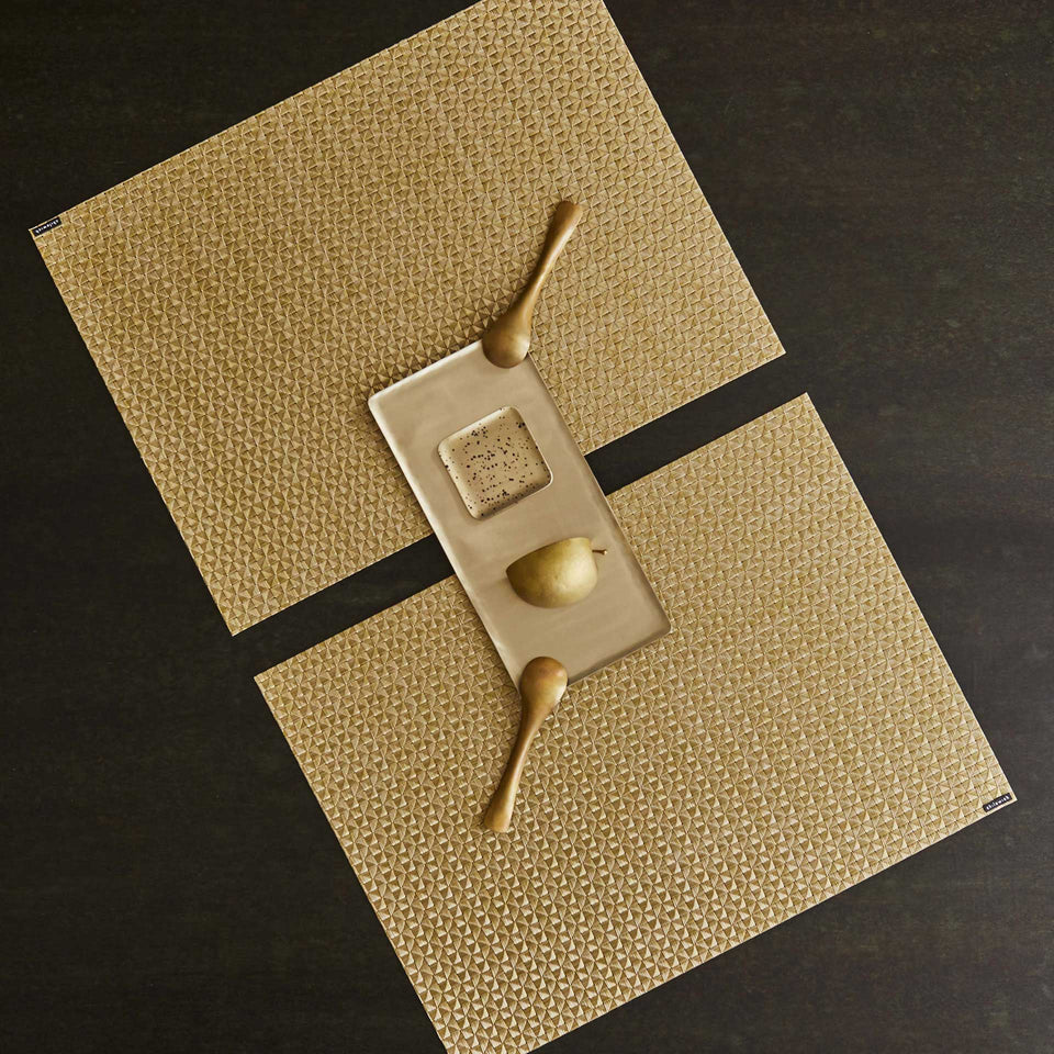 Honey Origami Placemat & Runner by Chilewich