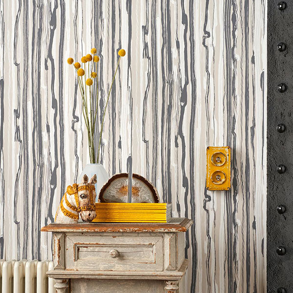 Strand in Black & White Wallpaper by Cole & Son