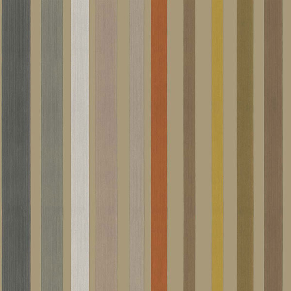 Carousel Stripe in Linen Wallpaper by Cole & Son