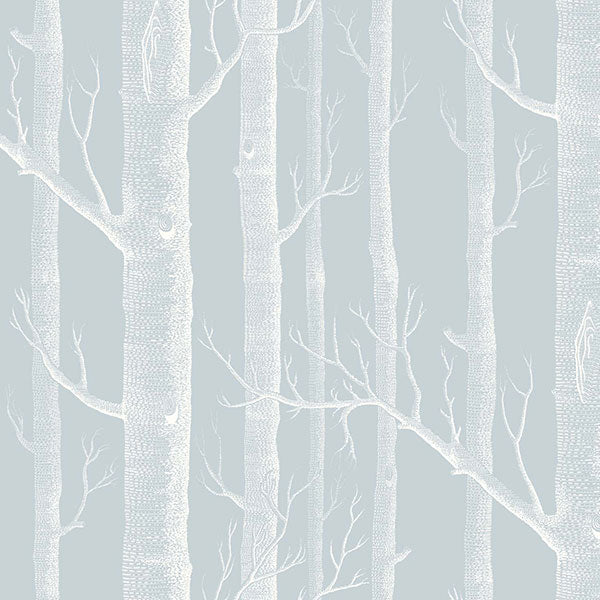 Woods in Powder Blue Wallpaper by Cole & Son