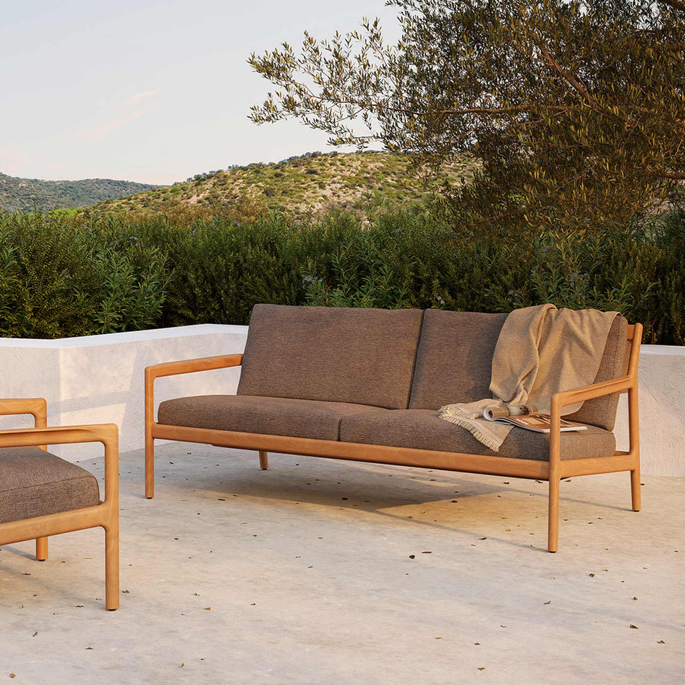 Teak Jack Outdoor Sofa - 2 Seater by Ethnicraft