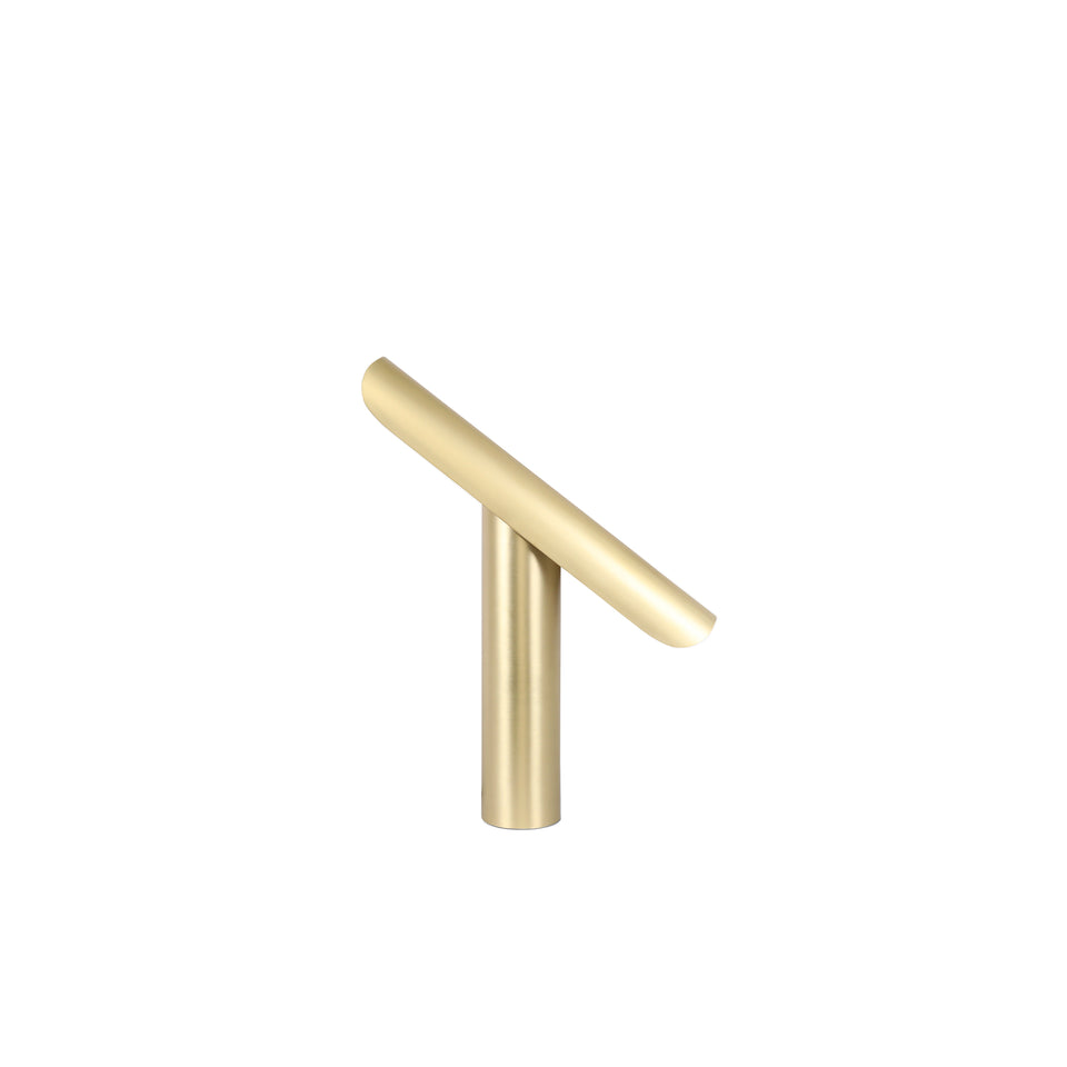 Brushed Brass T Table Lamp by Frama