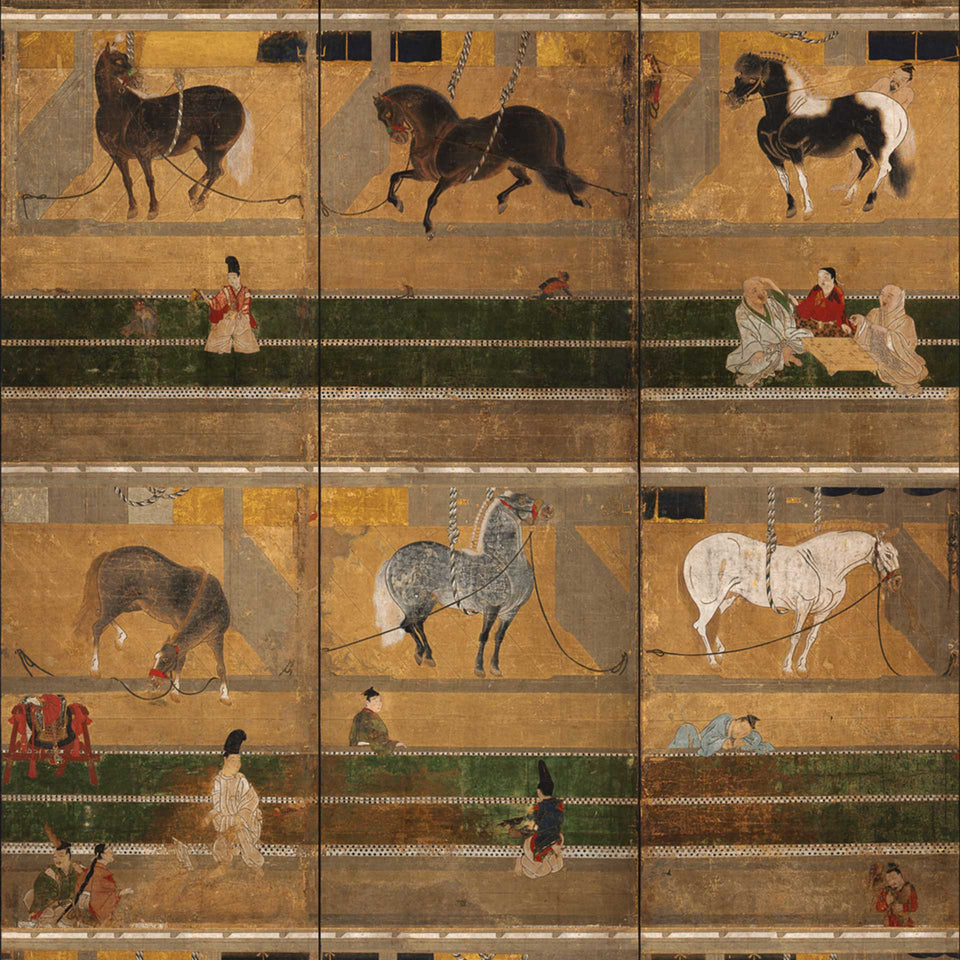 Horse Stable Wallpaper by MINDTHEGAP