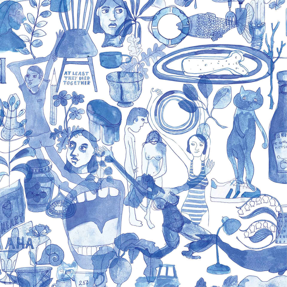I'm Blue ASU-02 Wallpaper by Anna Surie + NLXL