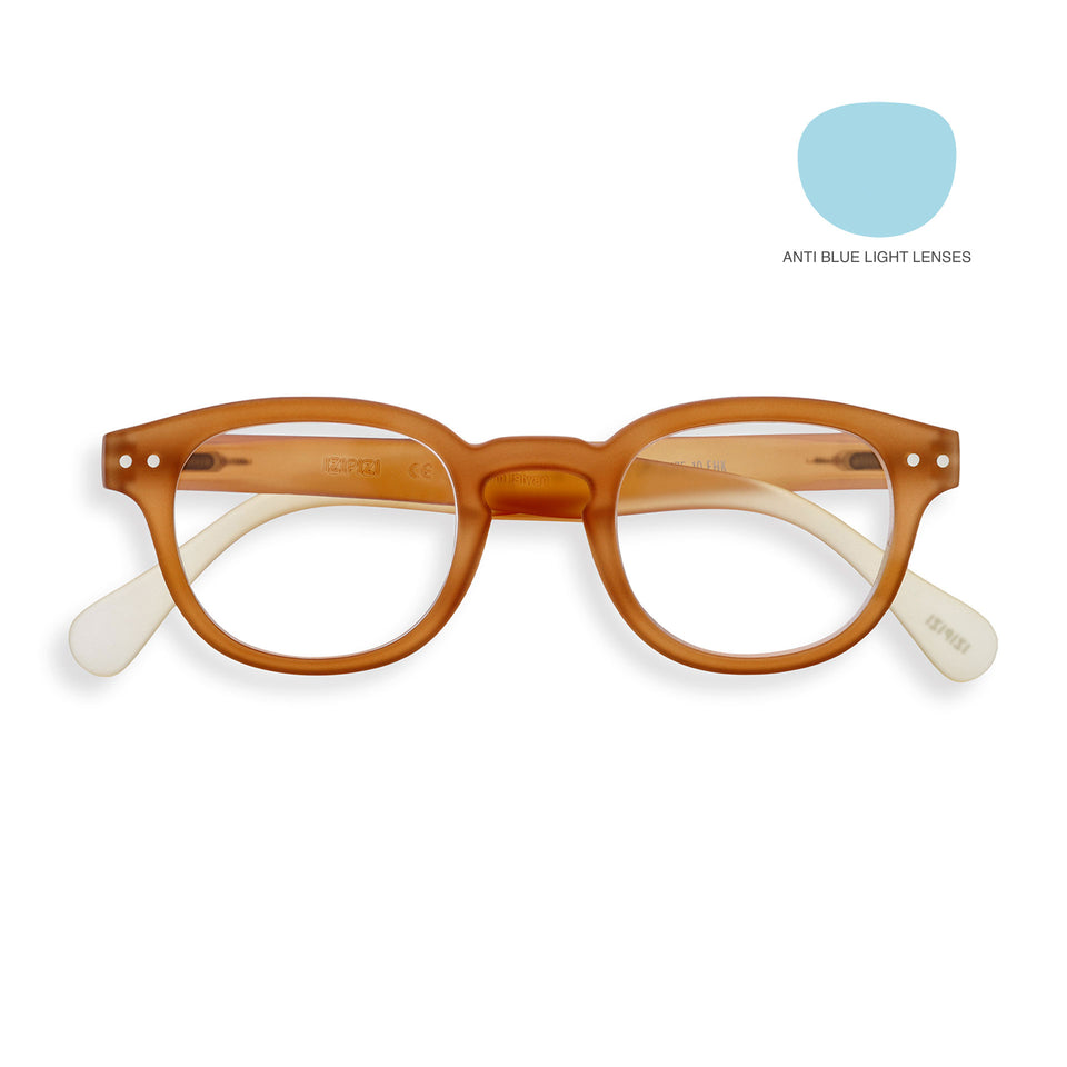 Arizona Brown #C Screen Glasses by Izipizi - Oasis Limited Edition