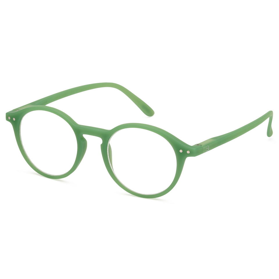 a pair of green reading glasses from izipizi France