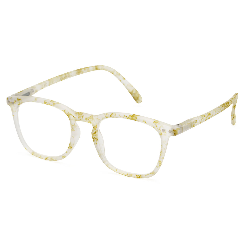 Oily White #E Reading Glasses by Izipizi - Essentia Limited Edition