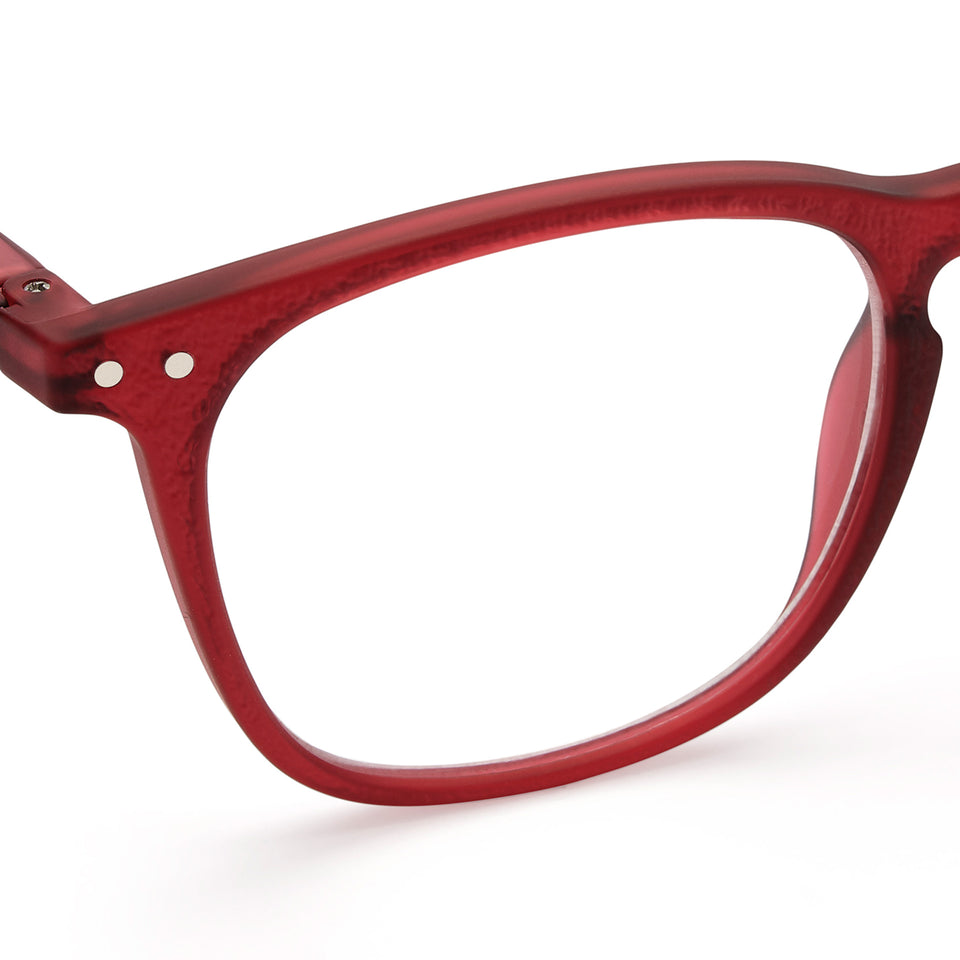 Rosy Red #E Reading Glasses by Izipizi - Essentia Limited Edition