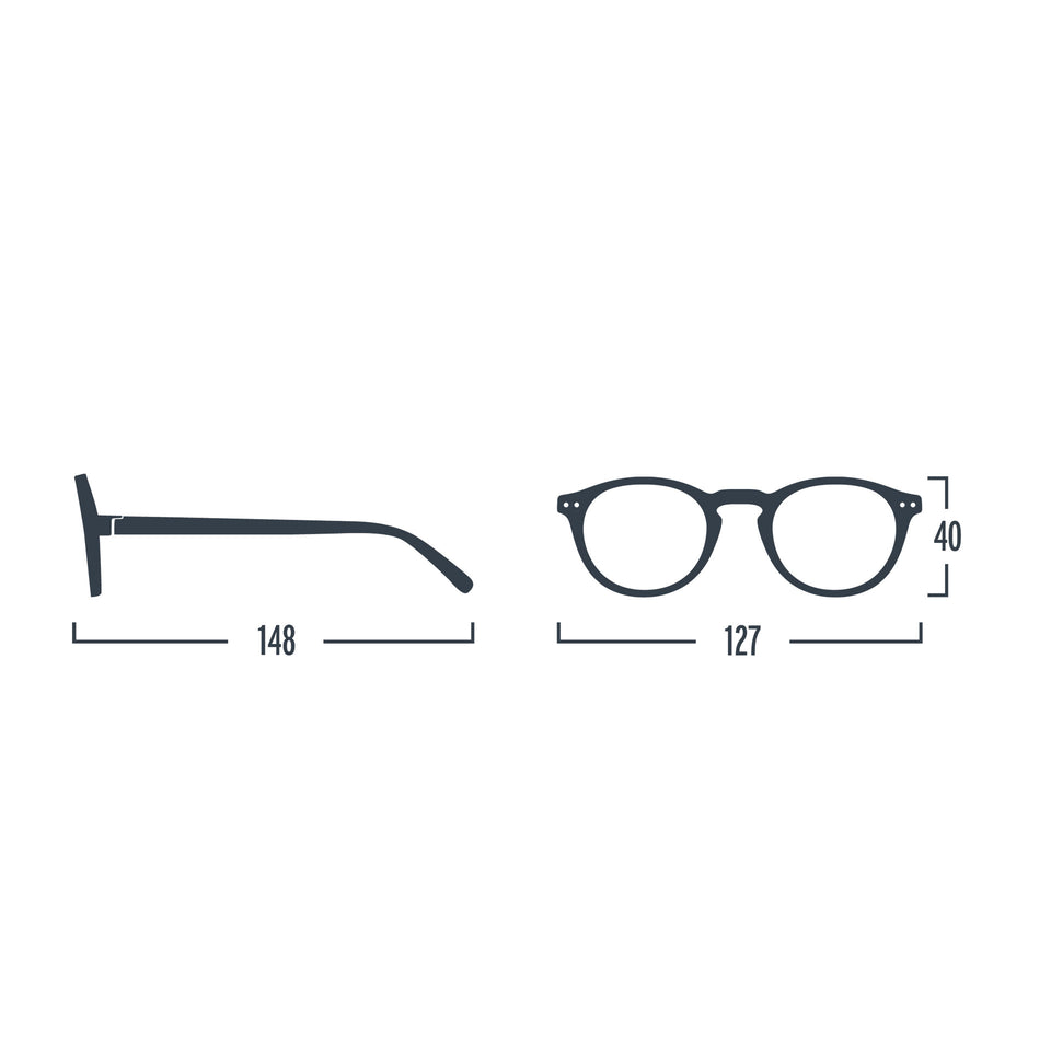 Red #A Reading Glasses by Izipizi