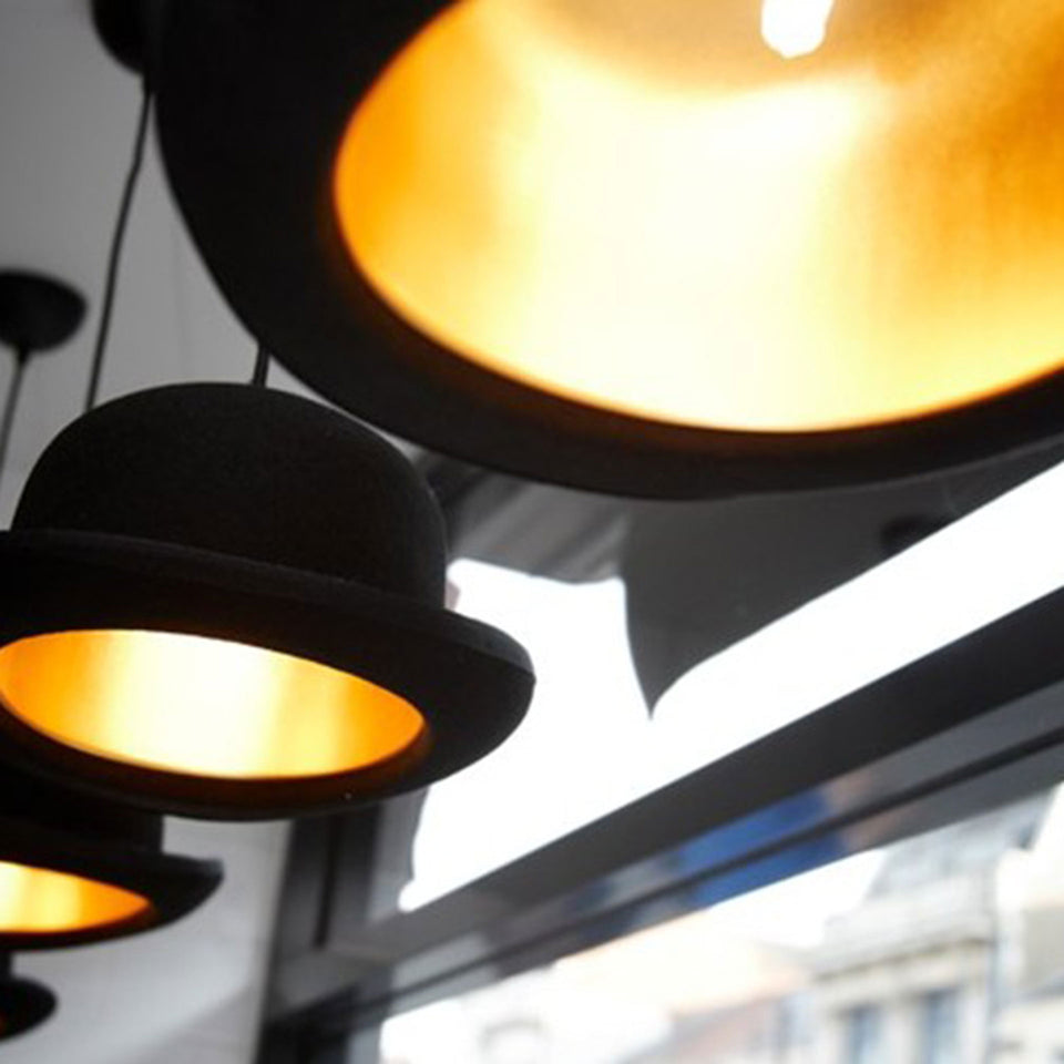 Jeeves Hat Pendant Light by Jake Phipps for Innermost