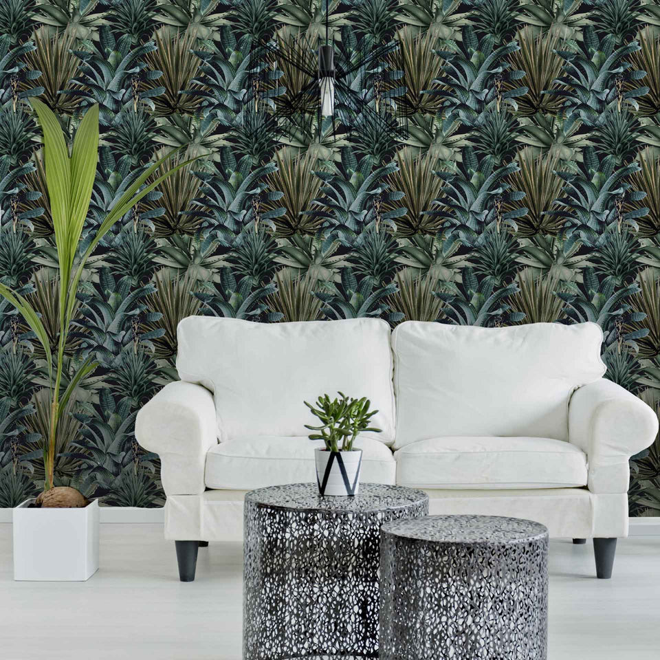 Lush Succulents Wallpaper by MINDTHEGAP