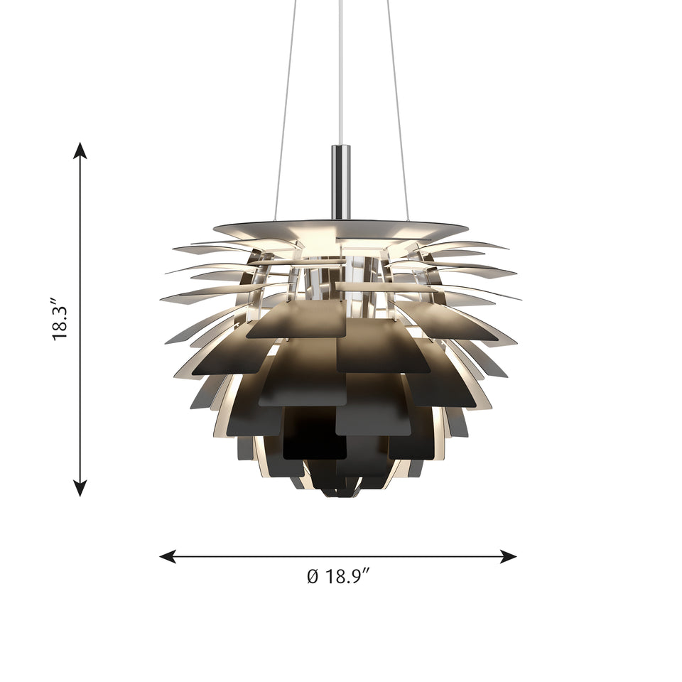 PH Artichoke 18.9" LED Pendant by Louis Poulsen