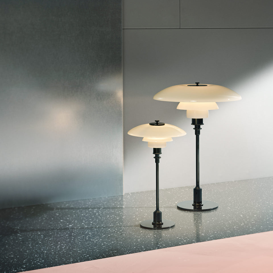 PH 3½-2½ Glass Table Lamp by Louis Poulsen