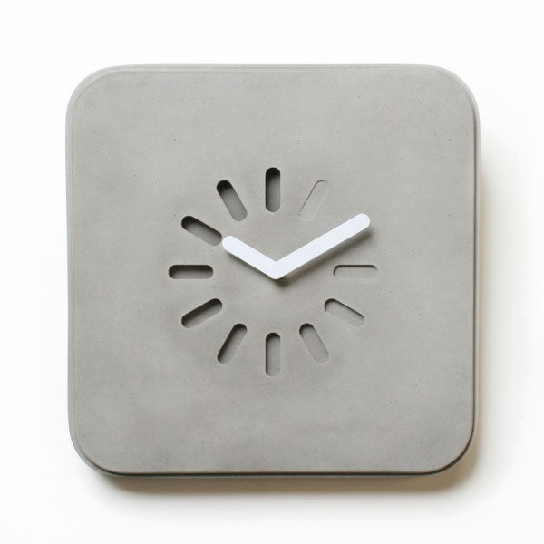 Life in Progress Clock by Lyon Béton
