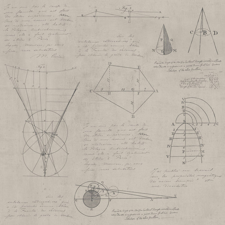 Newton Geometry Wallpaper by MINDTHEGAP