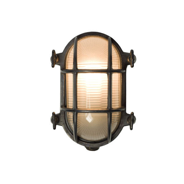 Oval Brass Bulkhead 7036 Wall Light by Original BTC / Davey Lighting - Vertigo Home