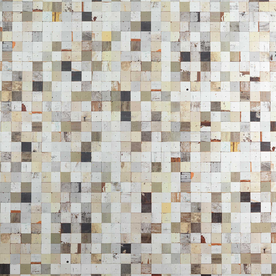 Mosaic Squares PHE-16 Scrapwood 2 Wallpaper by Piet Hein Eek + NLXL