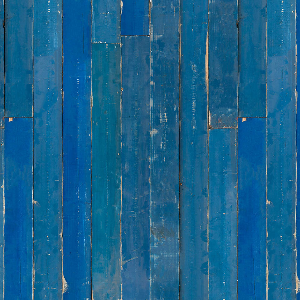 Blue Scrapwood PHM-36 Materials Wallpaper by Piet Hein Eek + NLXL