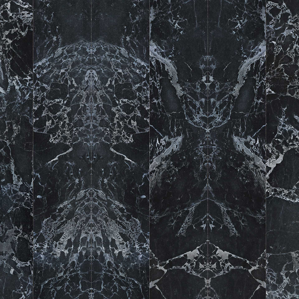 Black Marble Materials Wallpaper by Piet Hein Eek + NLXL