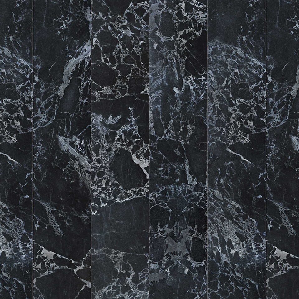 Black Marble Materials Wallpaper by Piet Hein Eek + NLXL