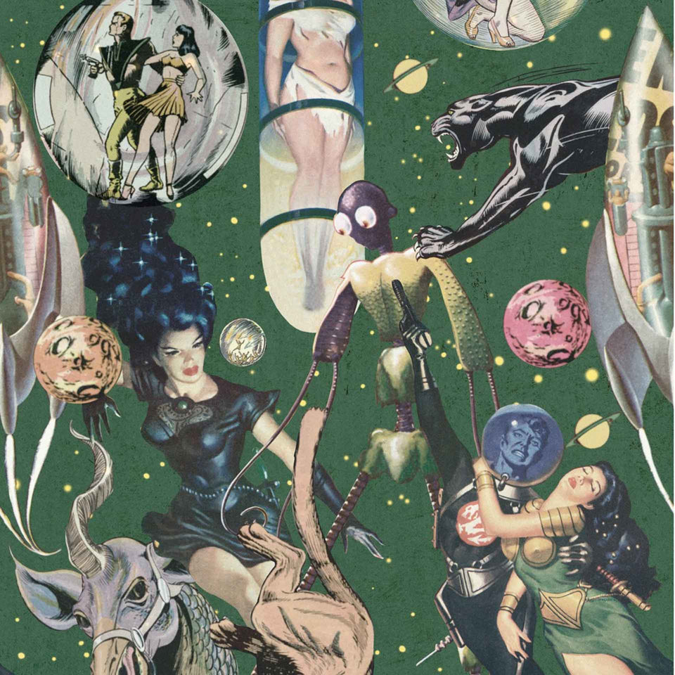 Sci-Fi Comics Wallpaper by MINDTHEGAP