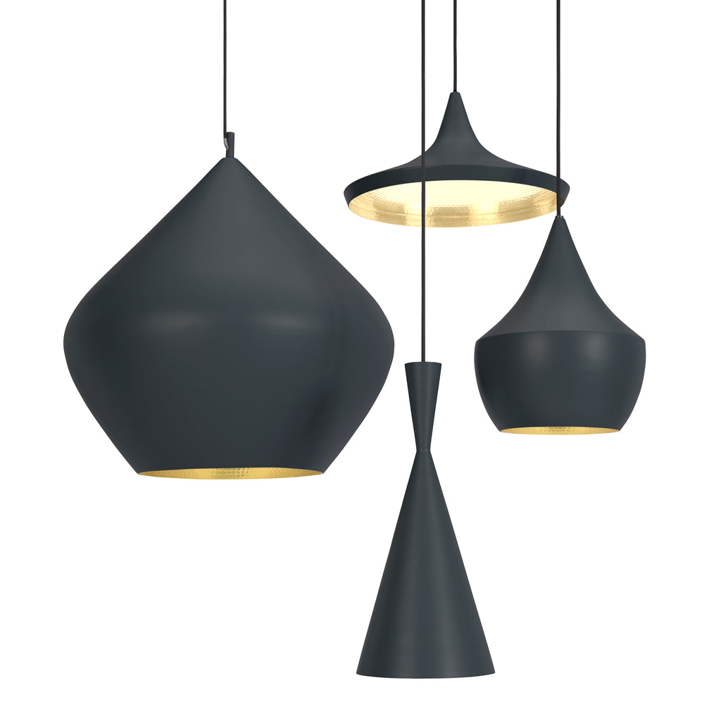 Tom Dixon Beat Light Pendant - Fat - Black – Vertigo Home Tom Dixon Beat Light Pendant - Fat - Black – Vertigo Home