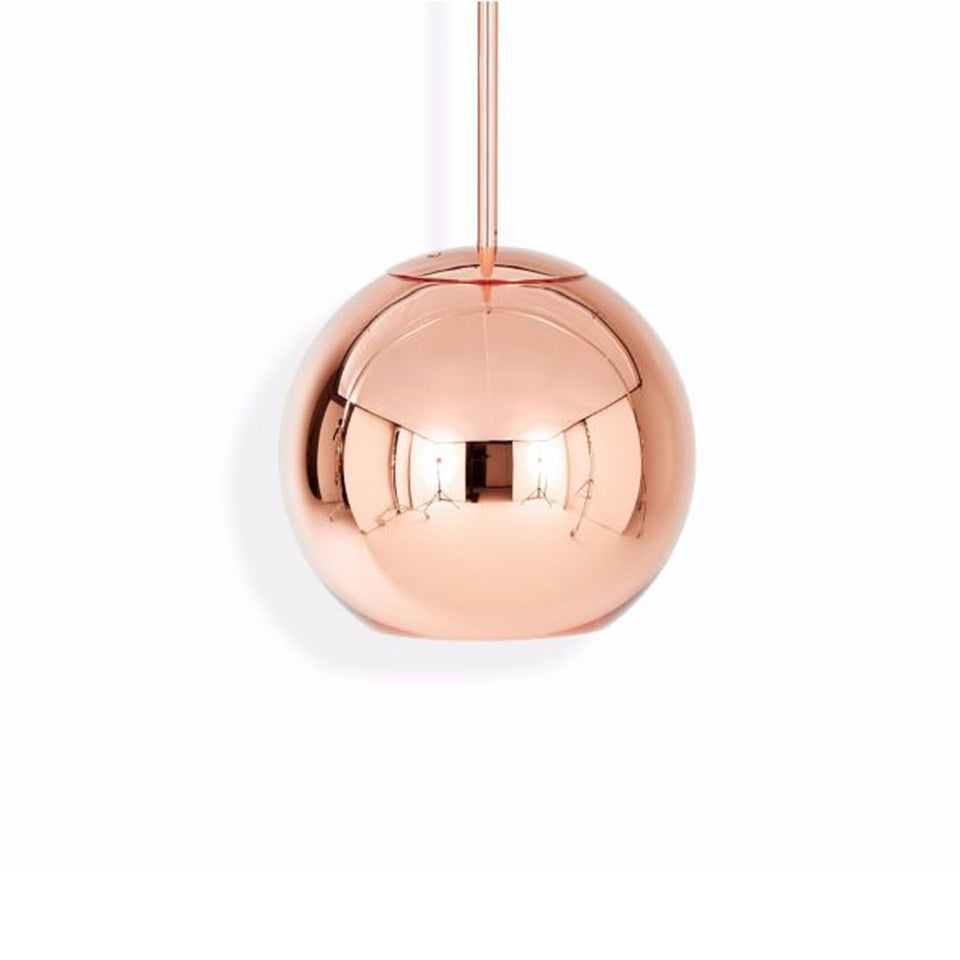 Copper Round 25cm Pendant - Tom Dixon