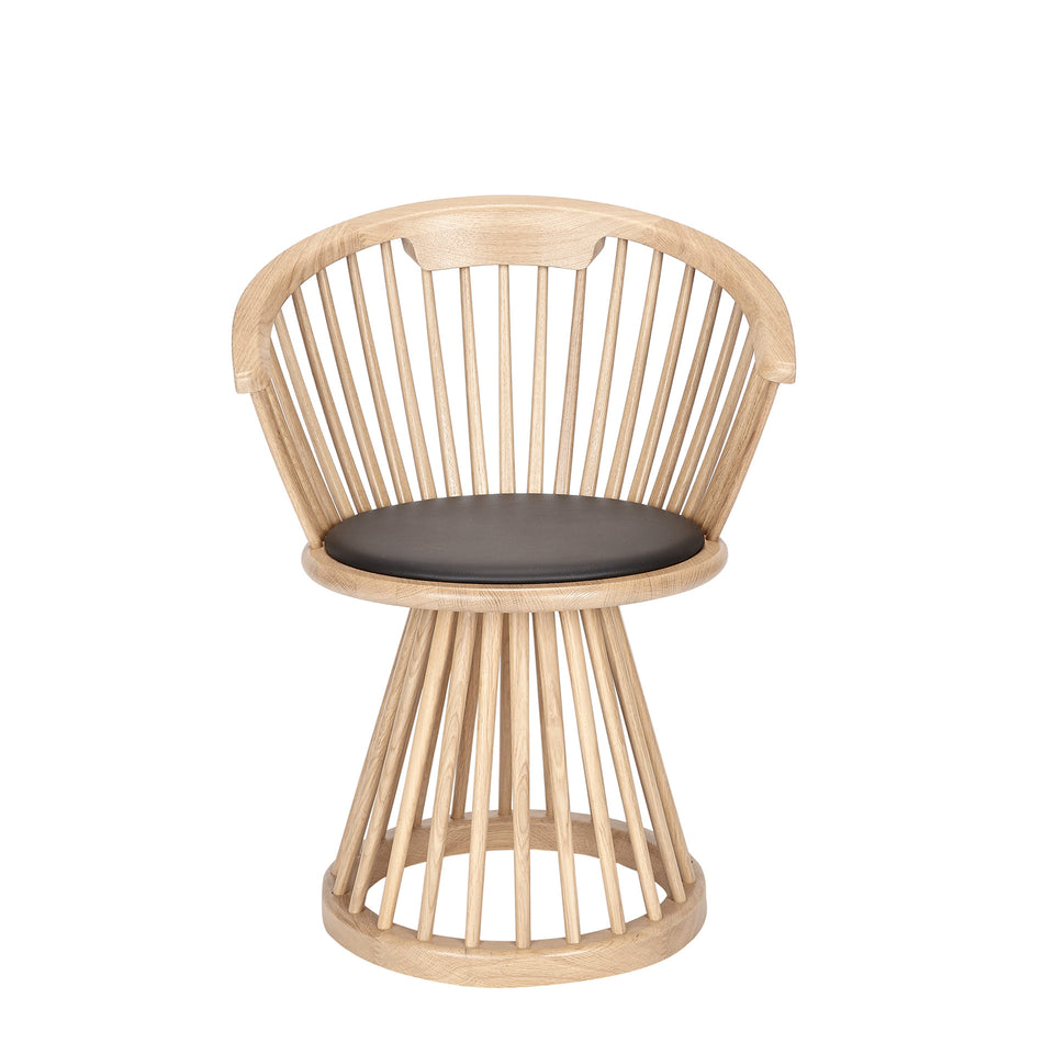 Fan Dining Chair - Natural Oak by Tom Dixon