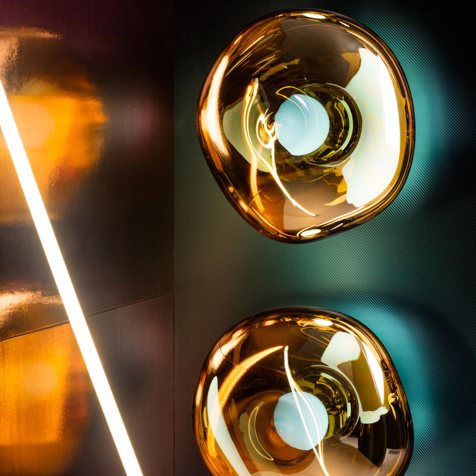 Melt Surface Light in Gold by Tom Dixon