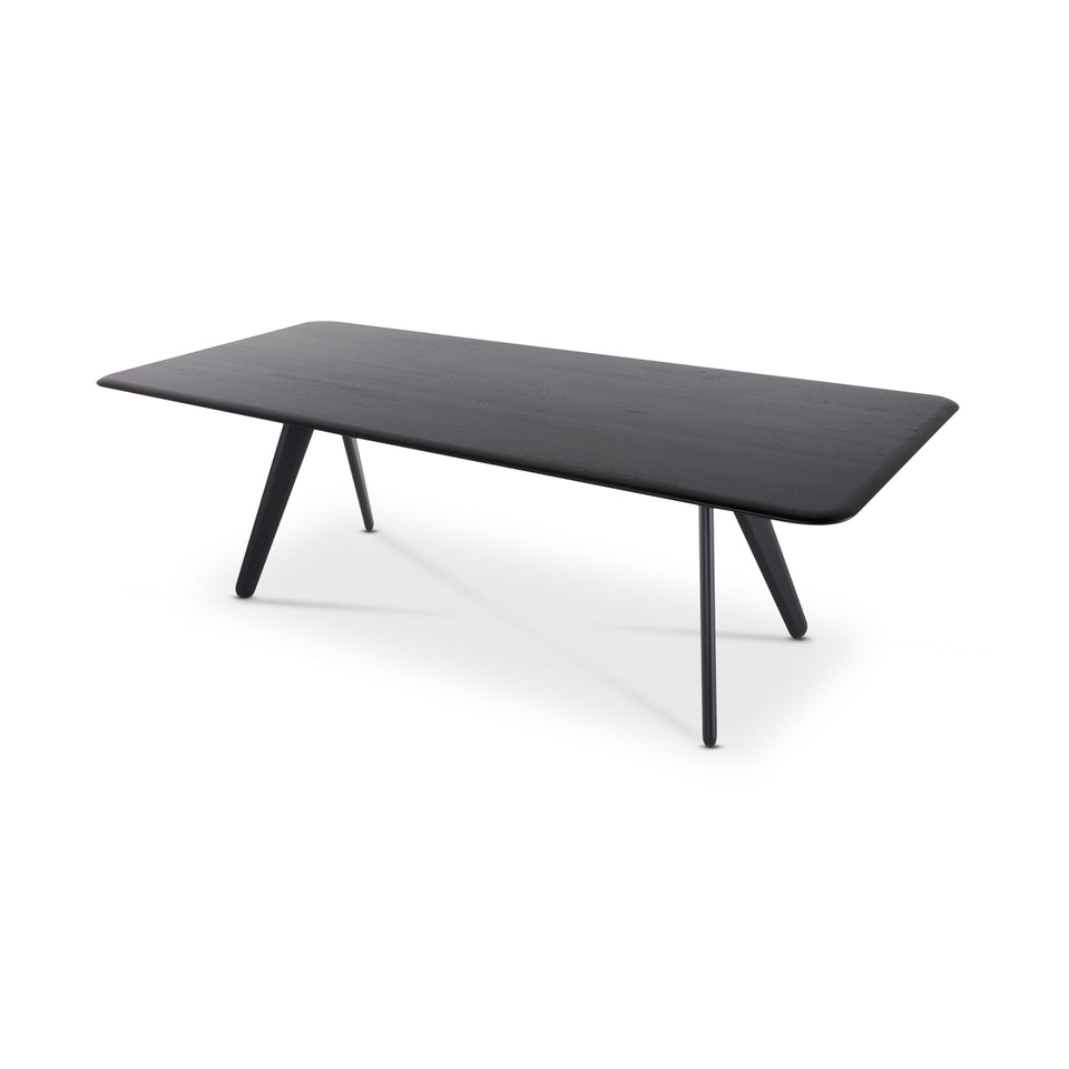 Slab Dining Table in Black by Tom Dixon