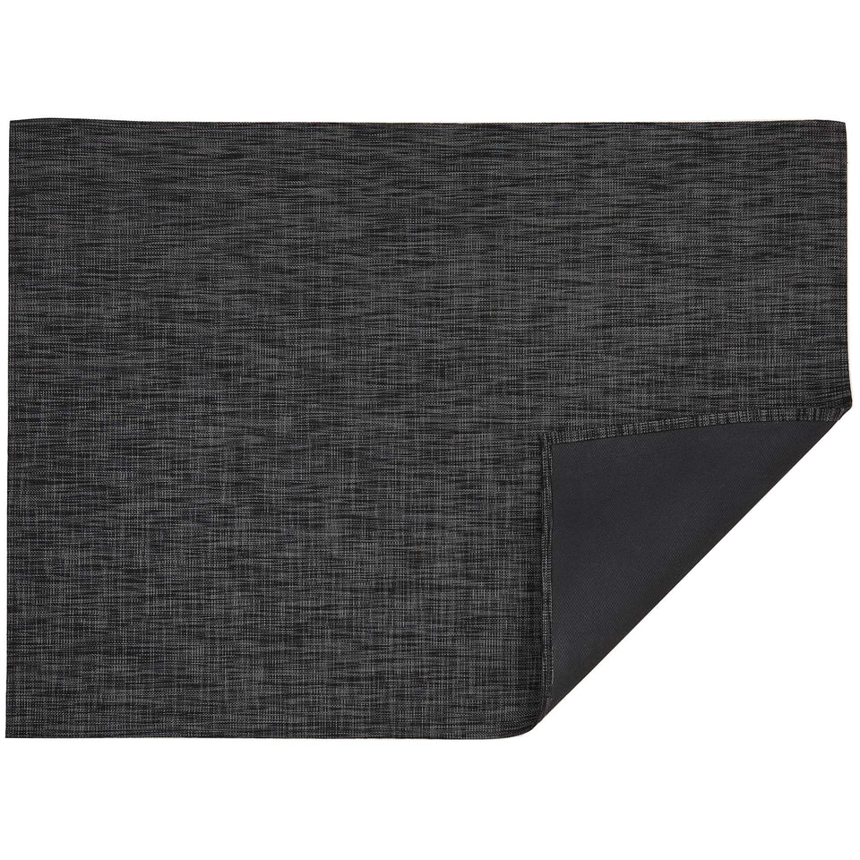Deep Grey Ikat Woven Floor Mat by Chilewich