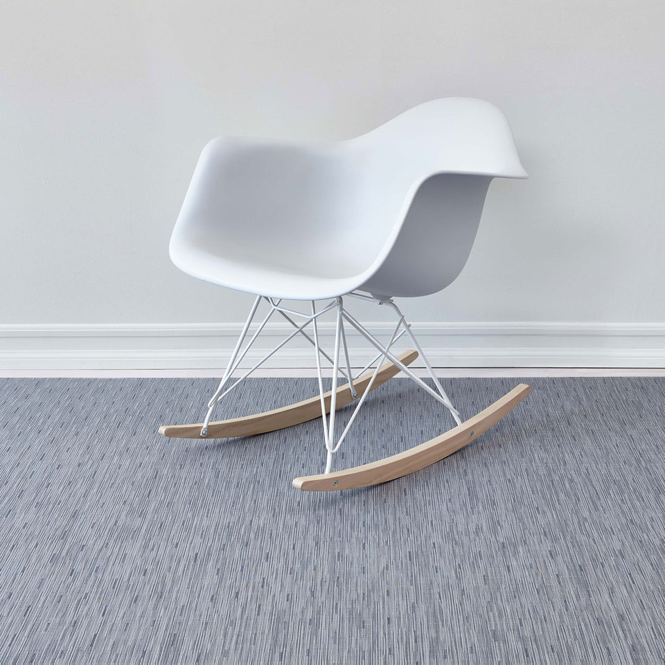 Fog Bamboo Woven Floor Mat by Chilewich