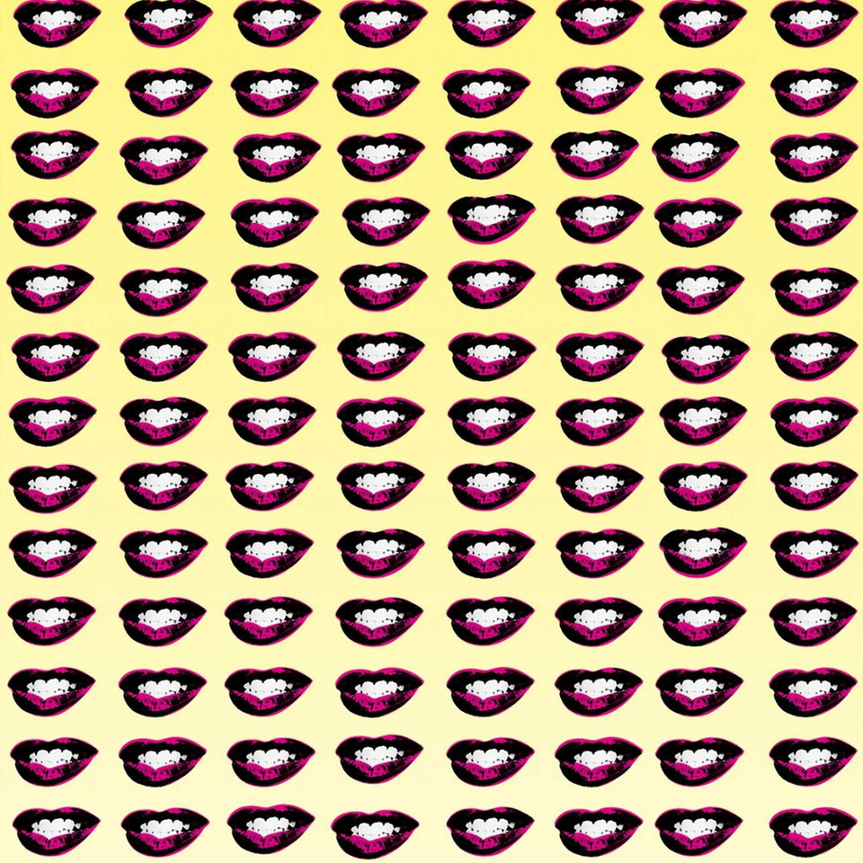 Marilyn's Lips Wallpaper by Andy Warhol x Flavor Paper