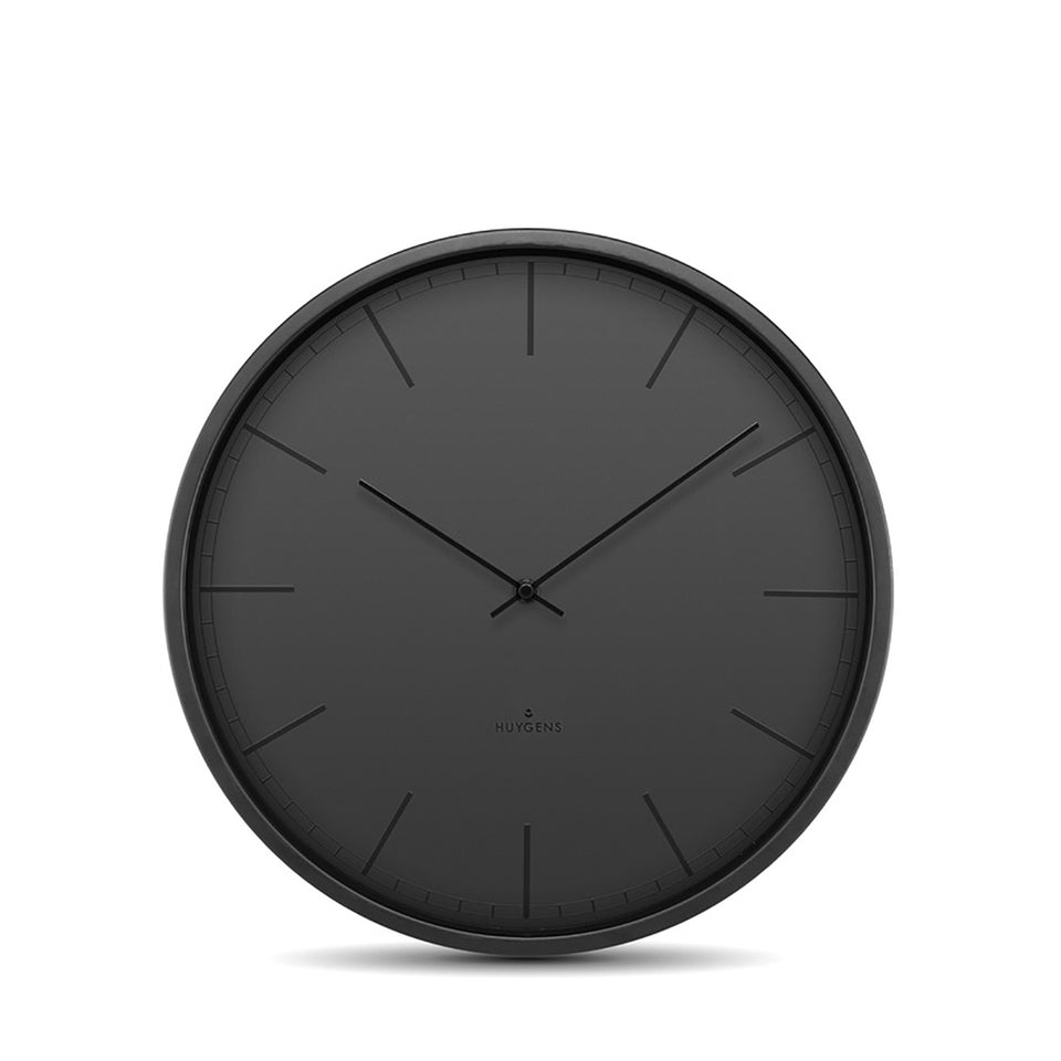 Tone Index Wall Clock Black by Huygens