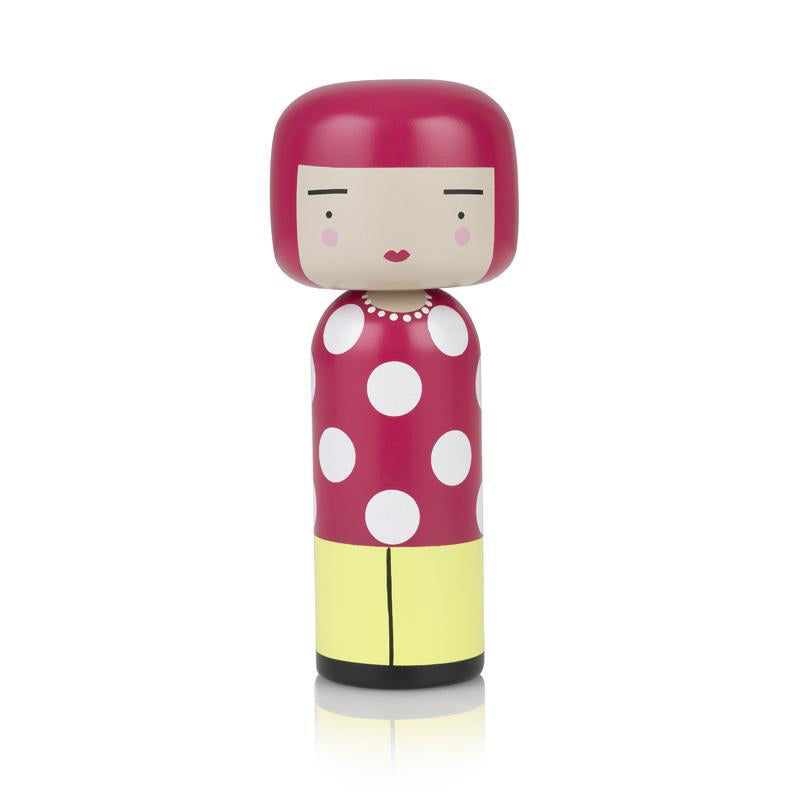 DOT Wooden Kokeshi Doll by Sketch.inc for lucie kaas