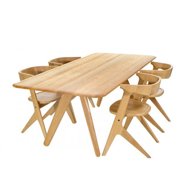 Dining Table in Natural by Tom Dixon at www.vertigohome.us