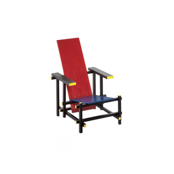 heden Moderator Zenuw Miniature Rood Blauwe Stoel Chair by Rietveld for Vitra – Vertigo Home